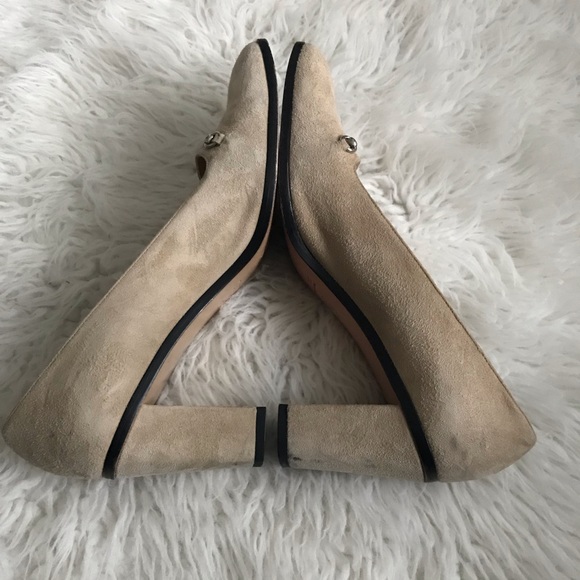 Gucci Horsebit Suede Pumps - Picture 3 of 8